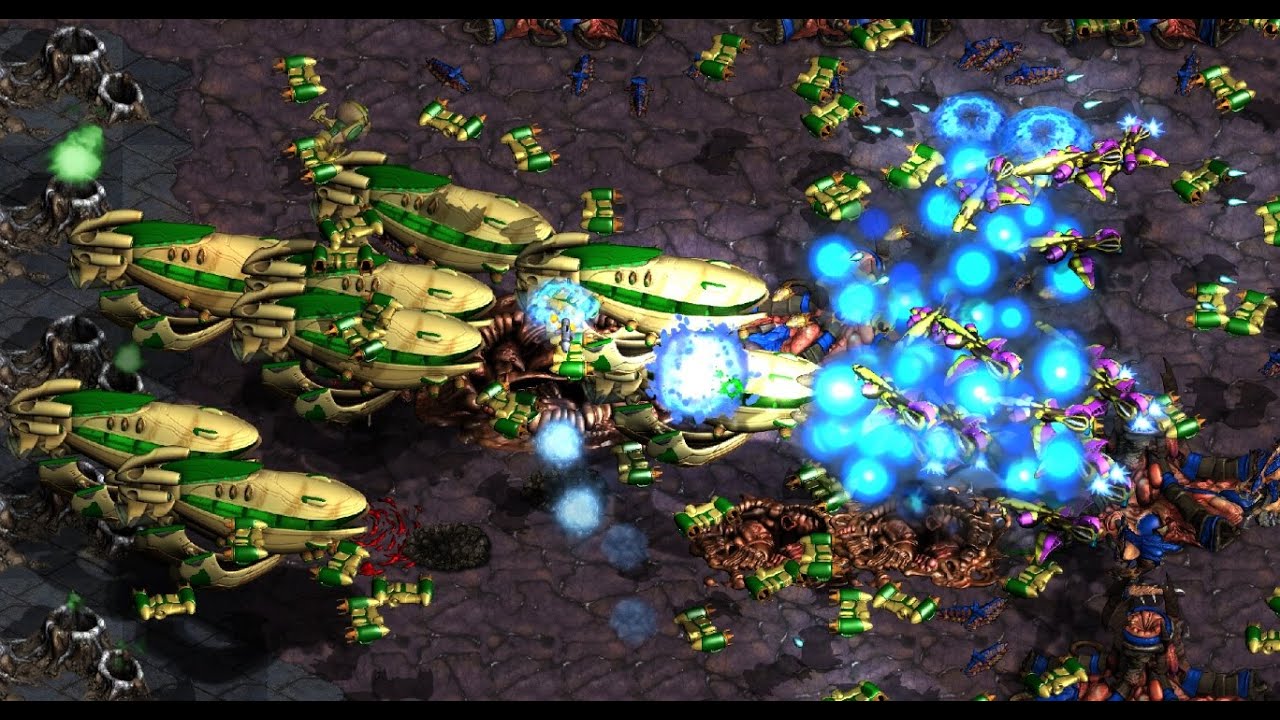 DAY 77 FUSS! Bishop! ZeLoT! Jaedong! Rain! Phantom! Neo Teleportation! 4v4! - StarCraft - Brood War