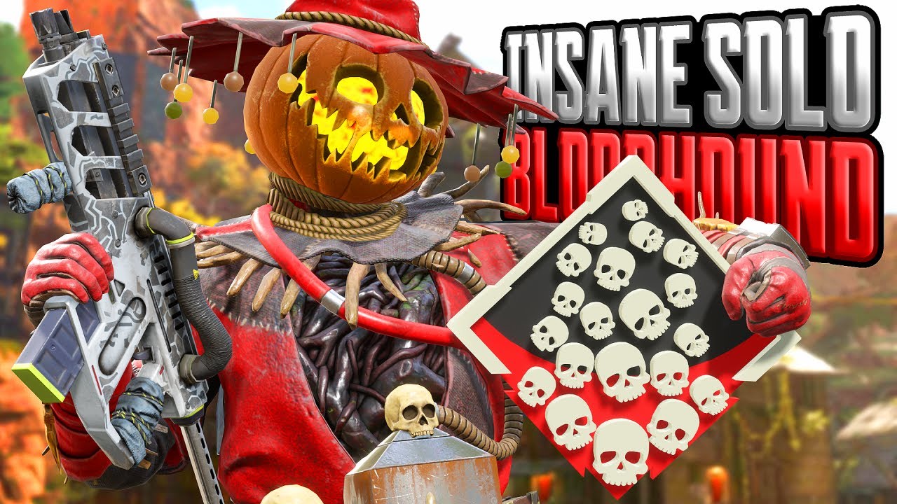 INSANE Bloodhound SOLO 21 KILLS and 4.700 Damage Apex Legends Gameplay Season 17