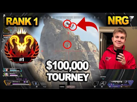 NRG Sweetdreams Team vs Chaoticmuch ( RANK 1 ) Team in $100,000 qualifiers tourney( apex legends )