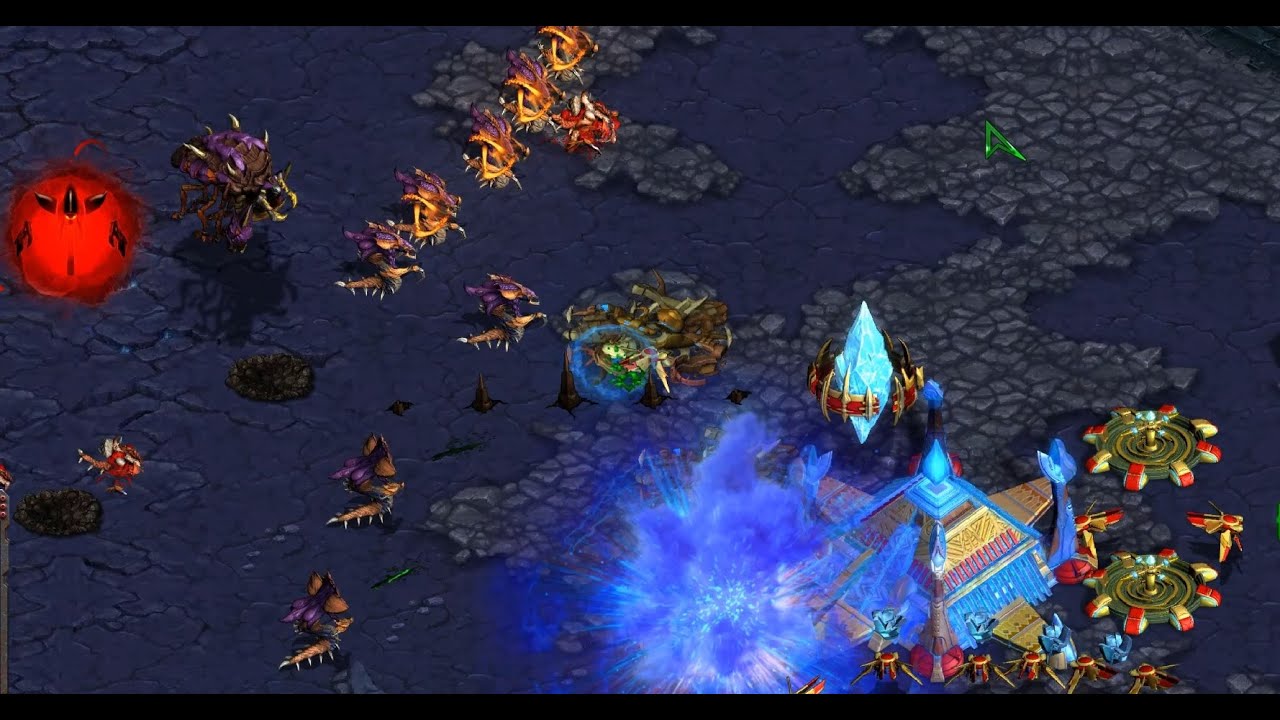 RED BALL! Mini! (P) vs Shine! (Z) on Neo Dark Origin - StarCraft - Brood War REMASTERED