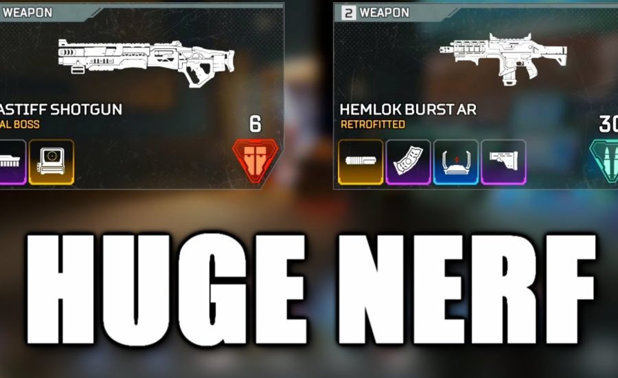 R.I.P. Mastiff & Hemlok you will be missed... in apex legends..