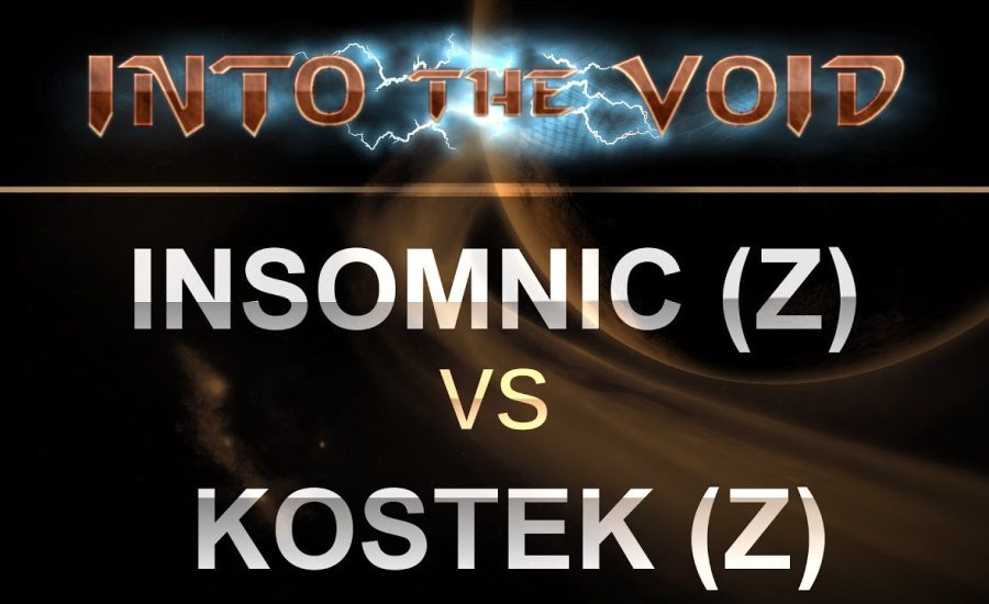 SC2 - Into the Void 2017 - Insomnic (Z) v Kostek (Z) on Abyssal Reef