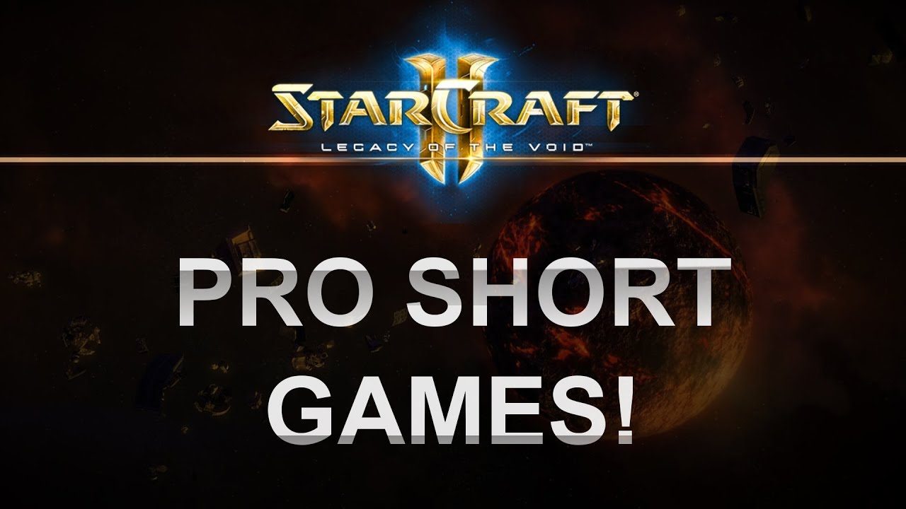 SC2 - Legacy of the Void 2017 - Montreal Short Games Compilation!