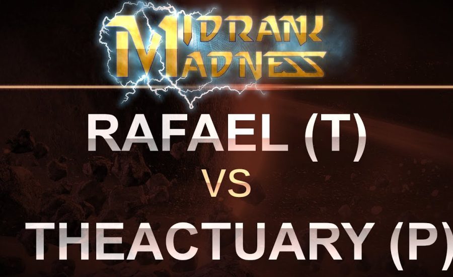 SC2 - MidRank Madness 2017 - Rafael (T) v TheActuary (P) on Promixa Station
