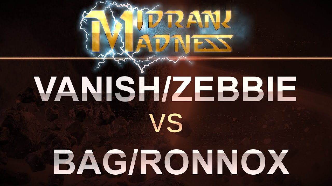 SC2 - MidRank Madness 2017 - ZP v ZZ on Overgrown Facility