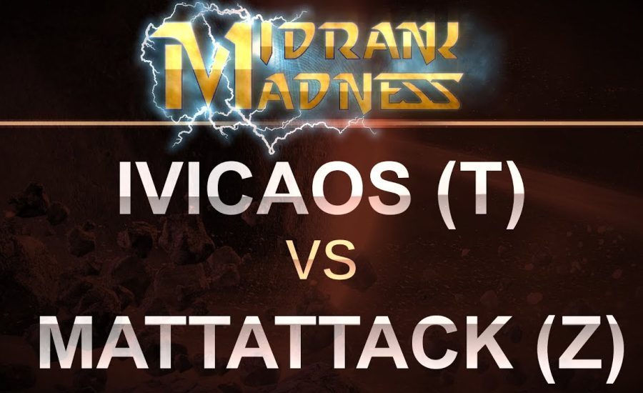 SC2 - MidRank Madness 2017 - ivicaos (T) v Mattattack (Z) on Interloper LE