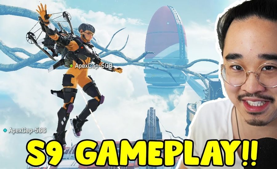 SEASON 9 IS HERE! VALKYRIE, BOW, OLYMPUS CHANGES FIRST IMPRESSIONS (Apex Legends)
