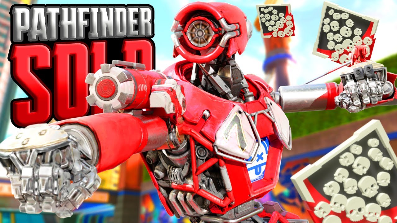 SOLO Pathfinder 22 KILLS and 4,400 Damage Apex Legends Gameplay Season 17