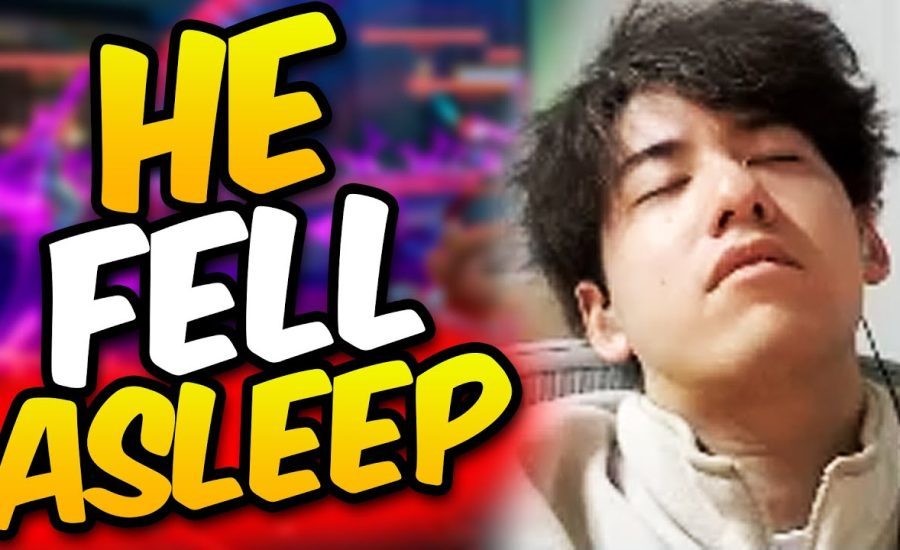 Streamer Falls Asleep While Watching ALGS