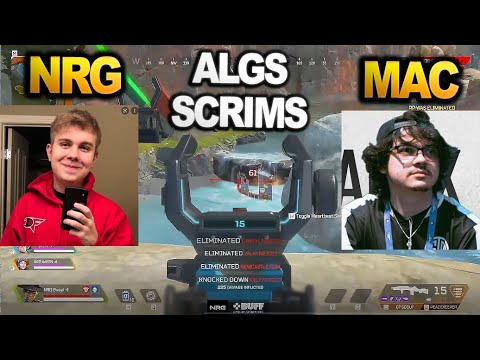 Team Keon killed Albralelie three times!!  - EVERYONE IS IN GOD MODE IN SCRIMS!!   ( apex legends )