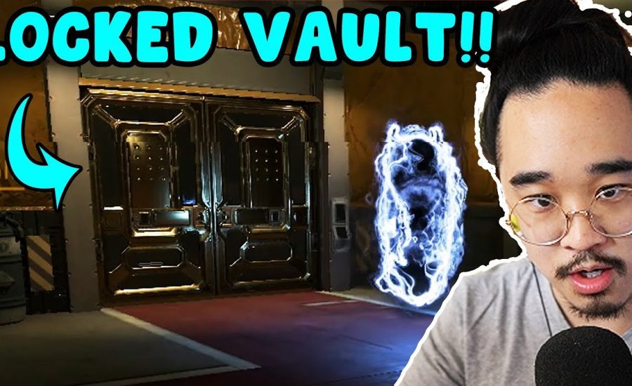 Wraith's HILARIOUS PORTAL GLITCH into vault without key!! (Season 9 - Apex Legends)