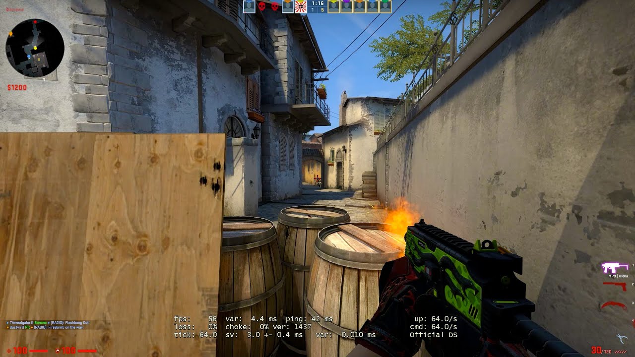 he couldn't hit his shots...so i helped