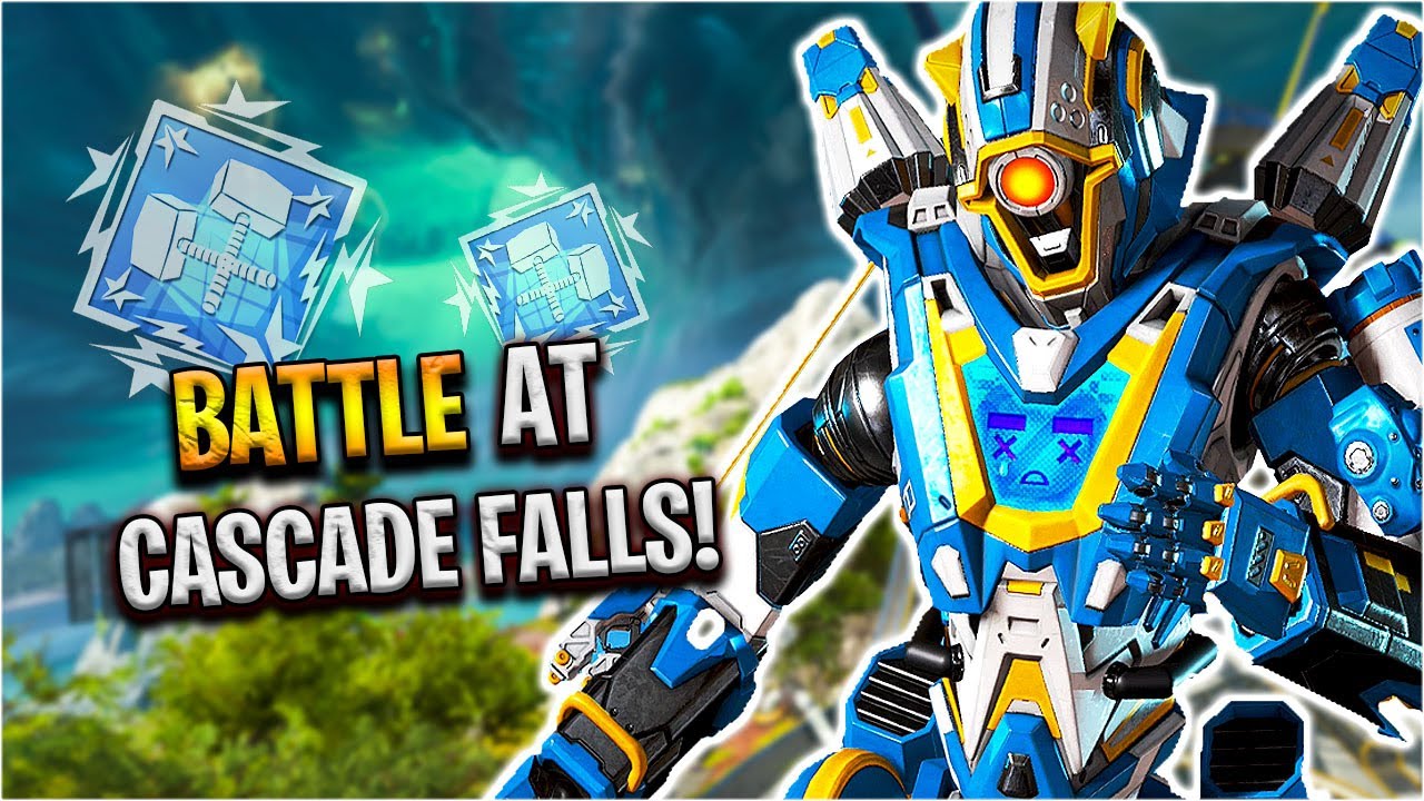 CRAZY BATTLE at Cascade Falls fighting off every team..