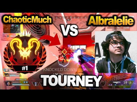 Chaoticmuch  ( 1v3 ) wiped Albralelie team in Oversight tourney  ( apex legends )