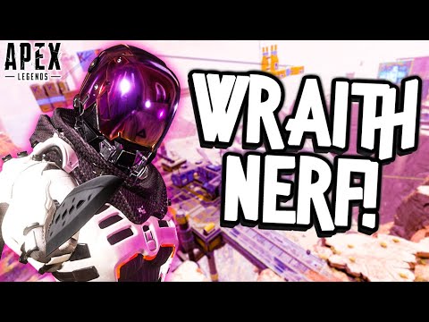 HUGE WRAITH NERF! PATHFINDER GRAPPLE BUFF! NEW PATCH NOTES! (Apex Legends)