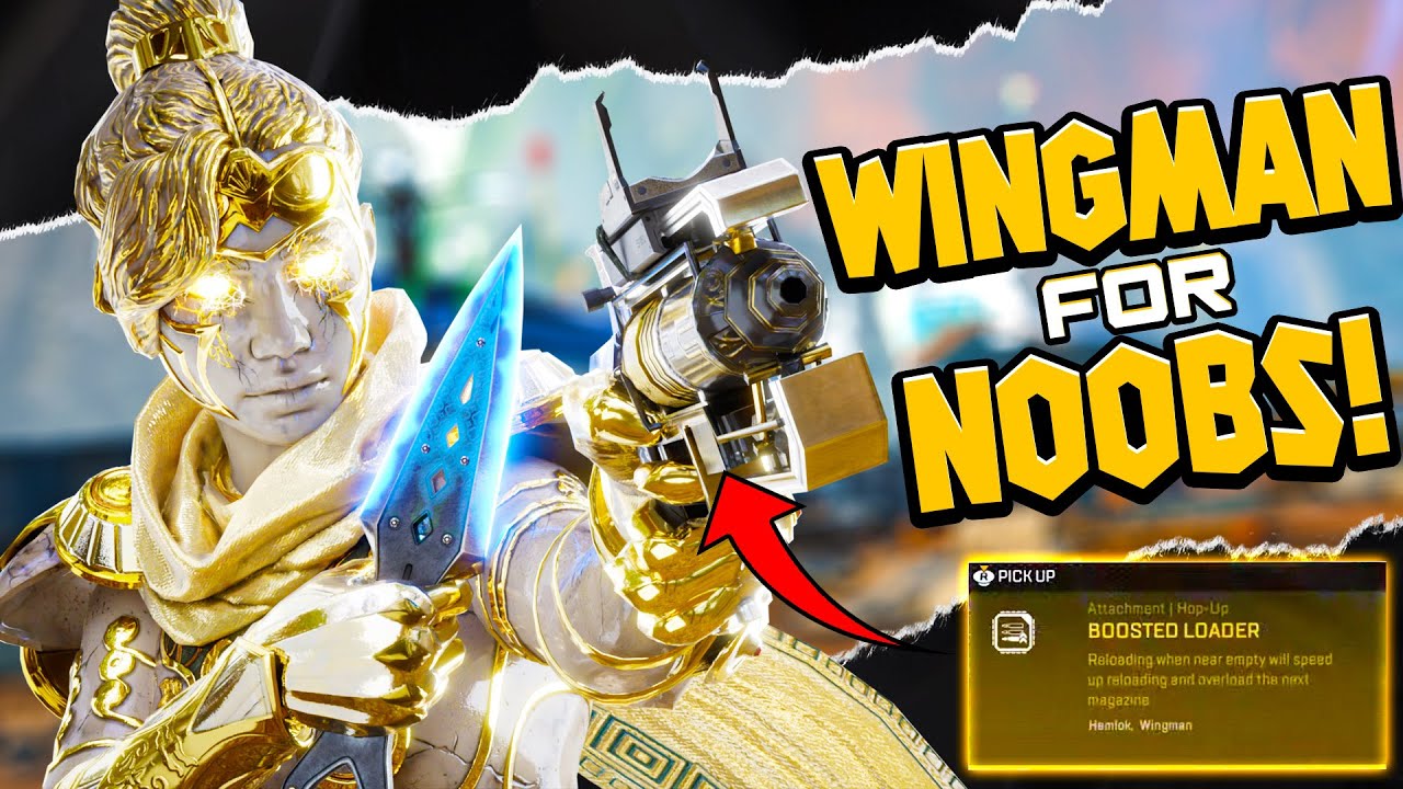 New Boosted Loader HELPS NOOBS With the Wingman! (Apex Legends)