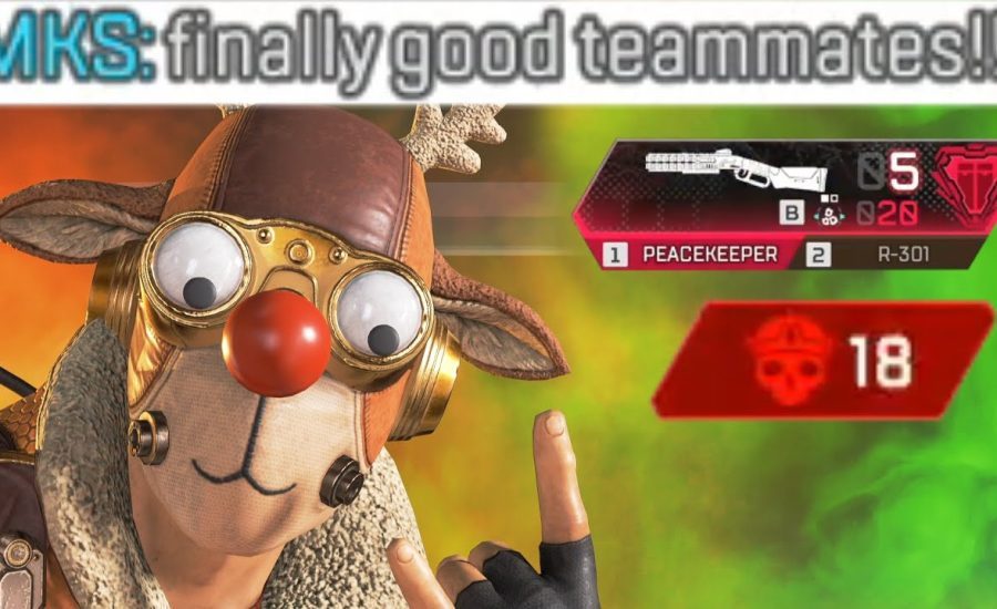OWNING with the OP Peacekeeper Octane Combo in Apex Legends