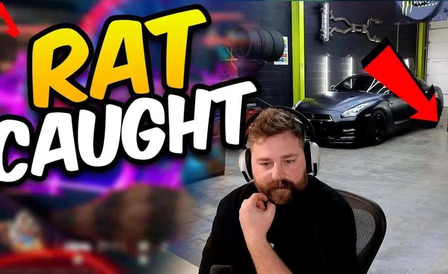 Rat Caught Zooming Behind Rogue Live on Stream! - Apex Legends