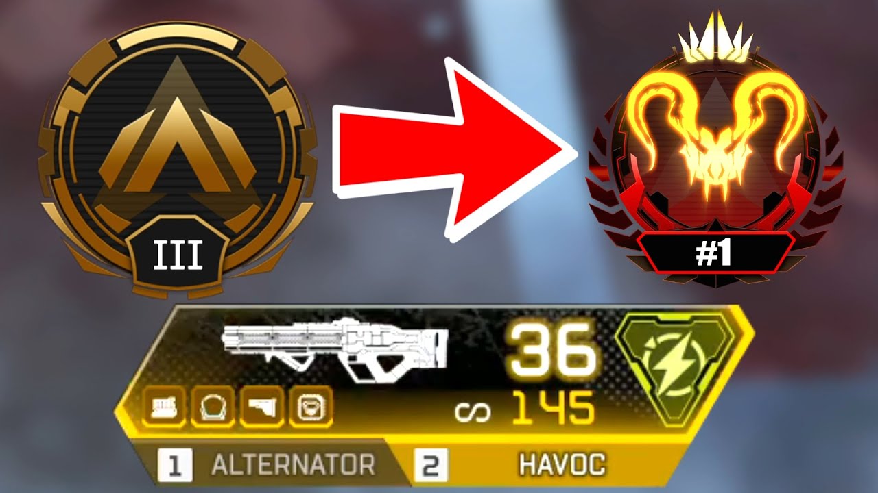 Road to Predator: GOLD HAVOC POPS BBY in apex legends