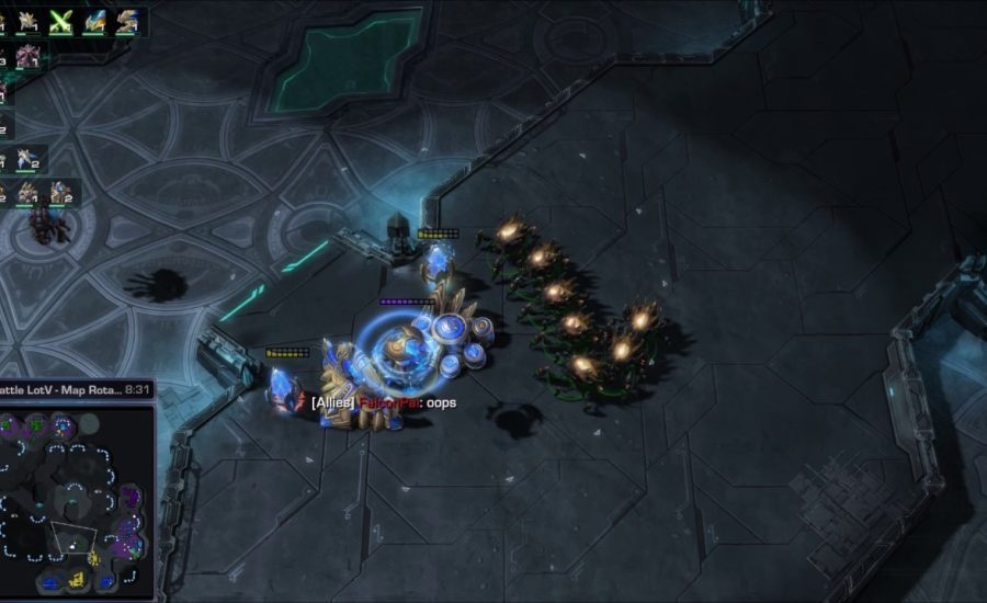 SC2 - LOTV 2017 - MONOBATTLE - Falcon/Valma/NZ v Micron/dragyn/Jonny