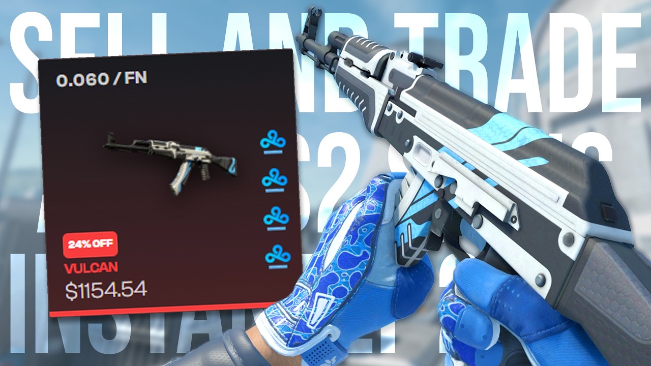 SELL AND TRADE CS2 SKINS INSTANTLY WITH THIS SITE!!