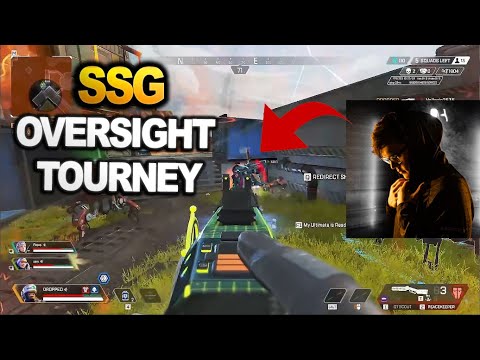 SSG Dropped's team dominated oversight x hyperluxe quals $100,000 !! ( apex legends )