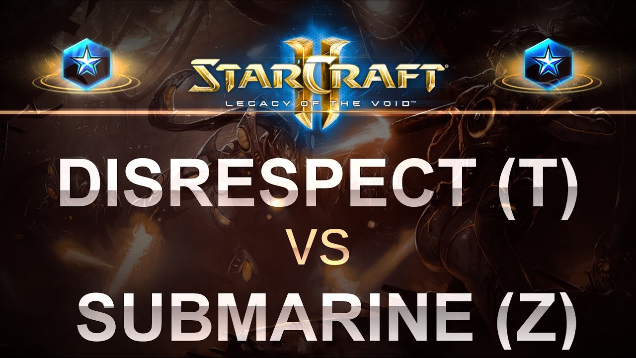 StarCraft 2 - LOTV 2017 - DisReSpeCT (T) v submarine (Z) on Odyssey