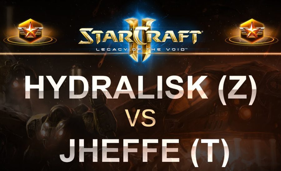 StarCraft 2 - LOTV 2017 - jheffe (T) v Hydralisk (Z) on Odyssey LE