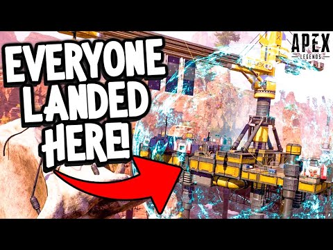 THE ENTIRE LOBBY LANDED HERE!!! *New Flashpoint LTM* (Apex Legends)