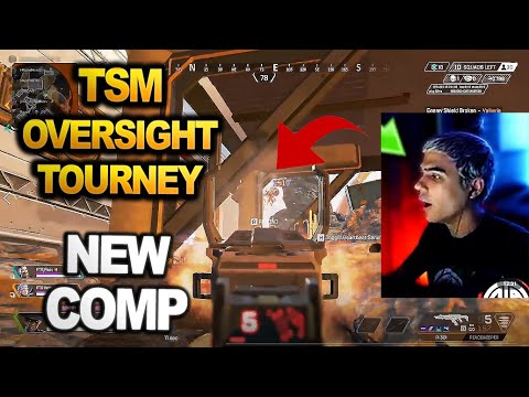 TSM Imperialhal team NEW COMP FOR  OVERSIGHT $100,000 QUALIFIERS !!( apex legends )