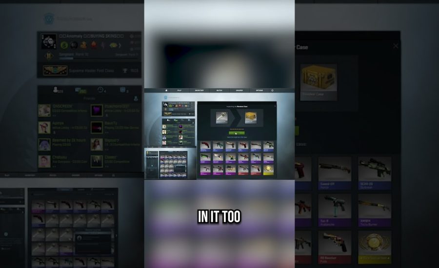 ANOMALY OPENS KNIFE IN OLD CSGO!!