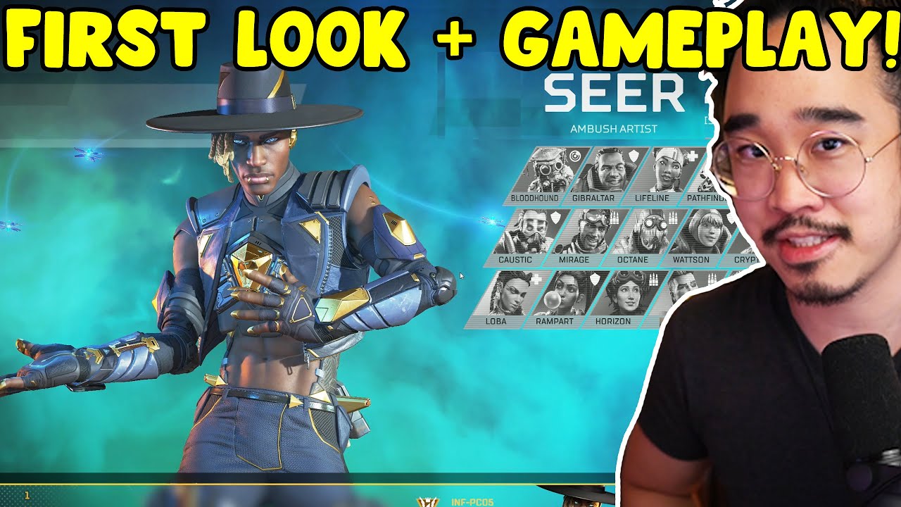 I got to play Season 10 Early! New Legend Seer, New Gun, World's Edge Map Changes GAMEPLAY!!