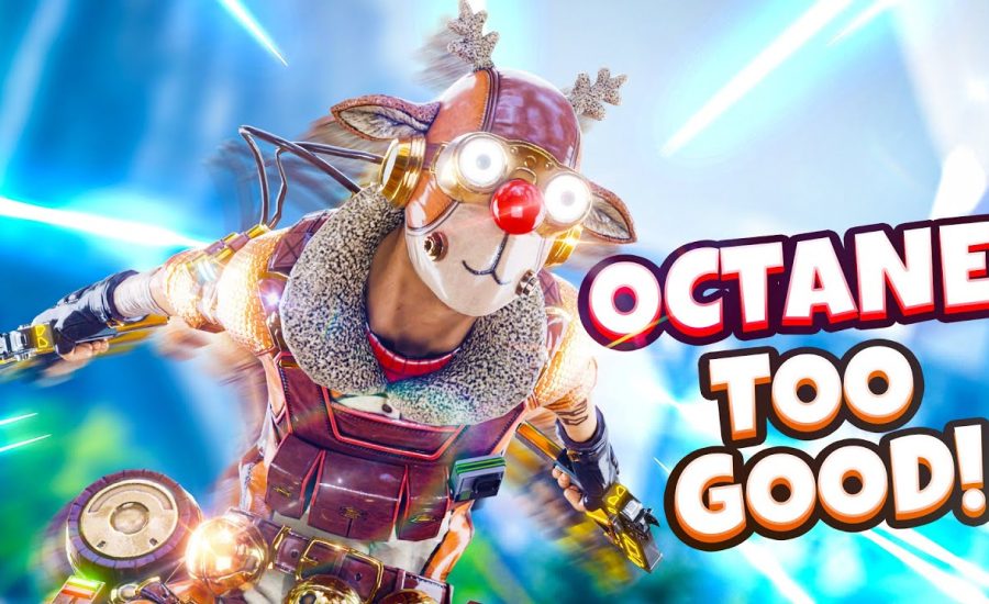 Octane is TOO STRONG.. But he's also TOO FUN! (Apex Legends)