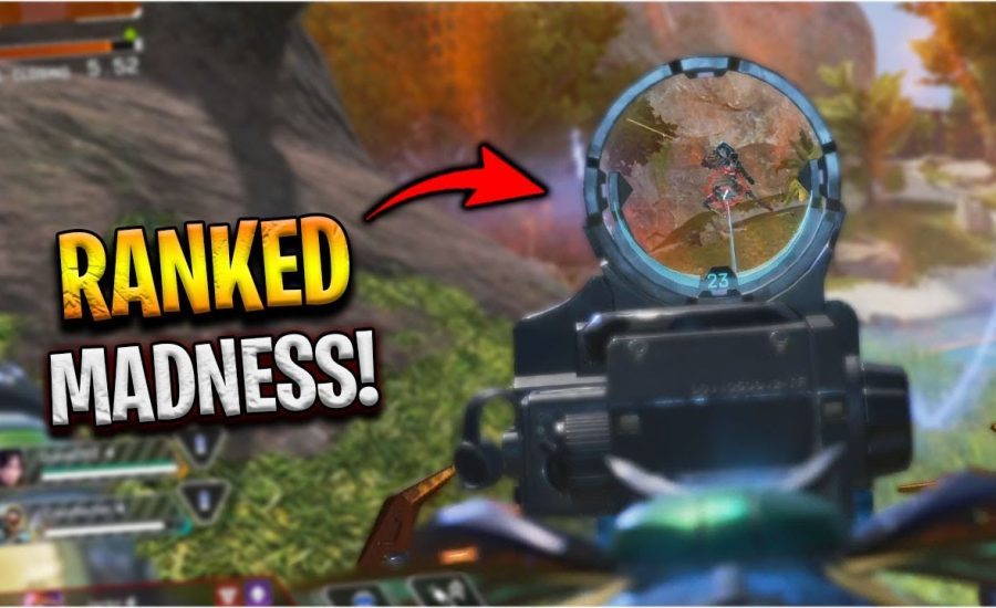 Ranked on the new Apex map is complete MADNESS!!