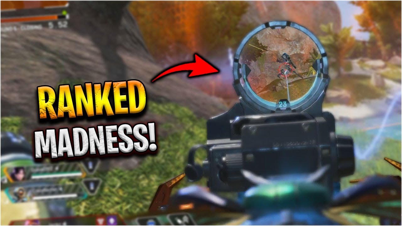 Ranked on the new Apex map is complete MADNESS!!