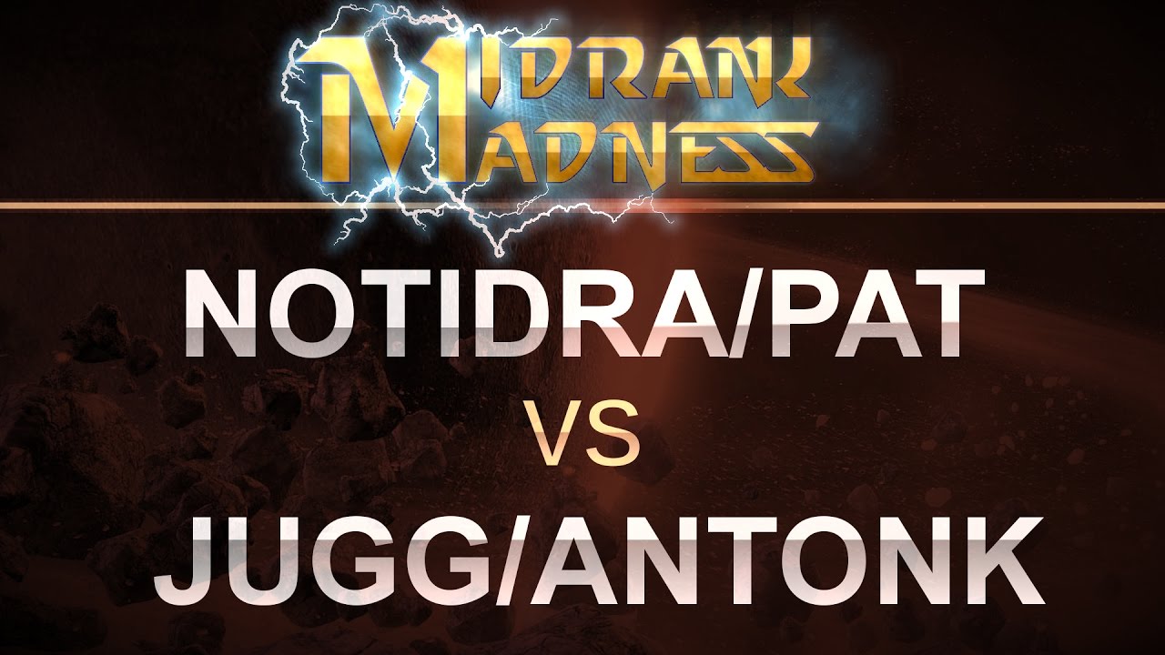 SC2 - MidRank - 2017 - NotEGIdrA/pat (ZZ) v  AntonK/JuGG (ZP) on Snowy Mesa