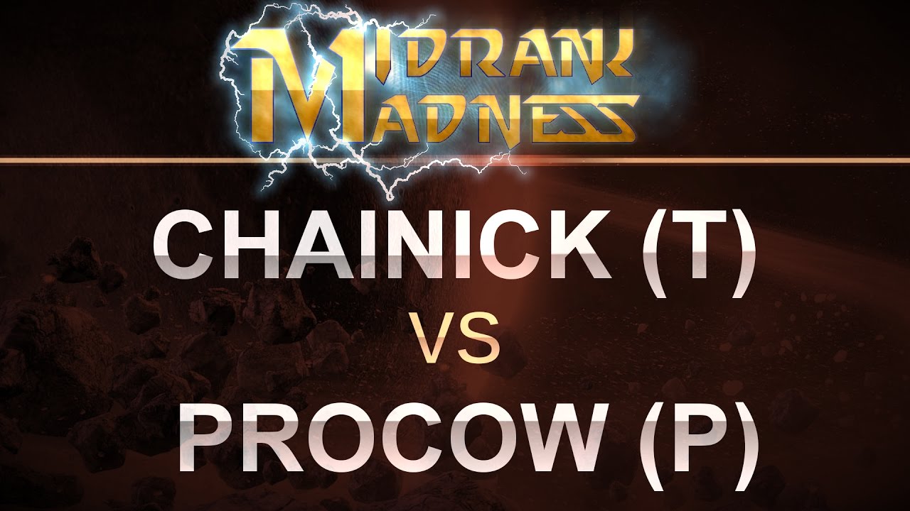 SC2 - MidRank Madness - 2017 - chainick (T) v ProCoW (P) on Honorgrounds