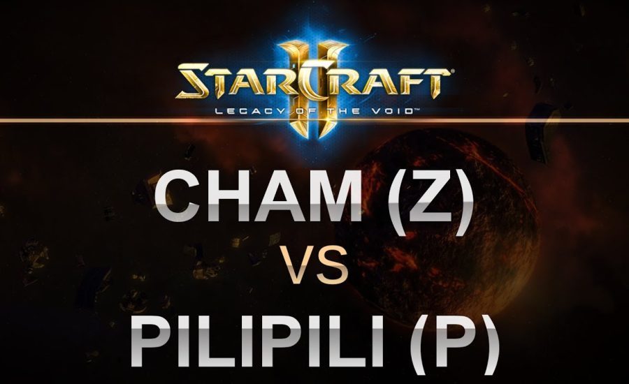 StarCraft 2 - LOTV 2016 - Cham (Z) v PiLiPiLi (P) on Bel'Shir Vestige