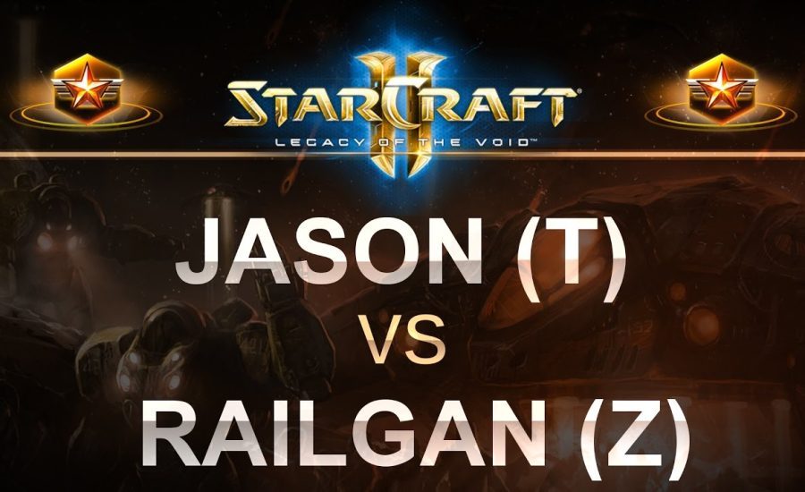 StarCraft 2 - LOTV 2017 - Jason (T) v Railgan (Z) on Bel'Shir Vestige