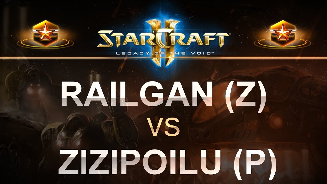 StarCraft 2 - LOTV 2017 - Railgan (Z) v ZiziPoilu (P) on Odyssey