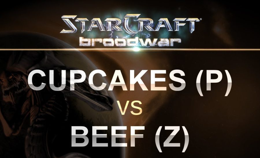 StarCraft - Brood War - Cupcakes (P) v BEEF (Z) on Easy Money