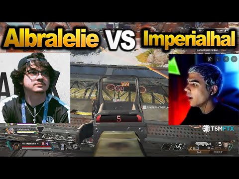 TSM Imperialhal team vs Albralelie  team in Hyperluxe Tournament!! STREAMERS GAME ( apex legends )