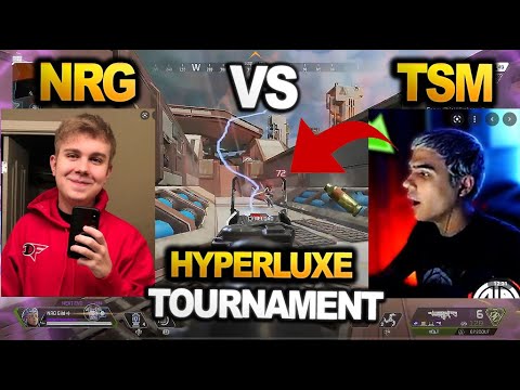 TSM Imperialhal team vs NRG Sweetdreams team in Hyperluxe Tournament!! ( apex legends )