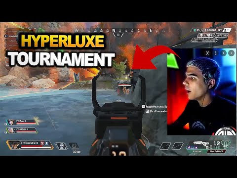TSM Imperialhal team wins FIRST GAME in Hyperluxe Tournament!! (apex legends)