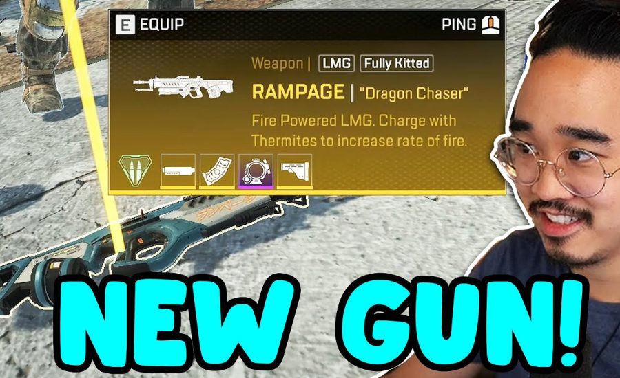 The Rampage is absolutely TOO POWERFUL and I LOVE IT!! (Season 10 - Apex Legends)