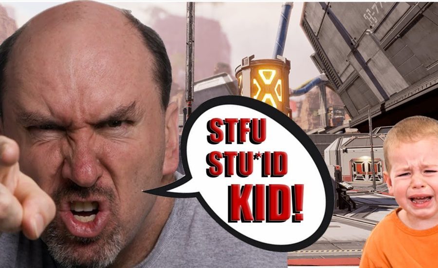 Toxic Grown man SCREAMS at a Wholesome 5 year old (Apex Legends)