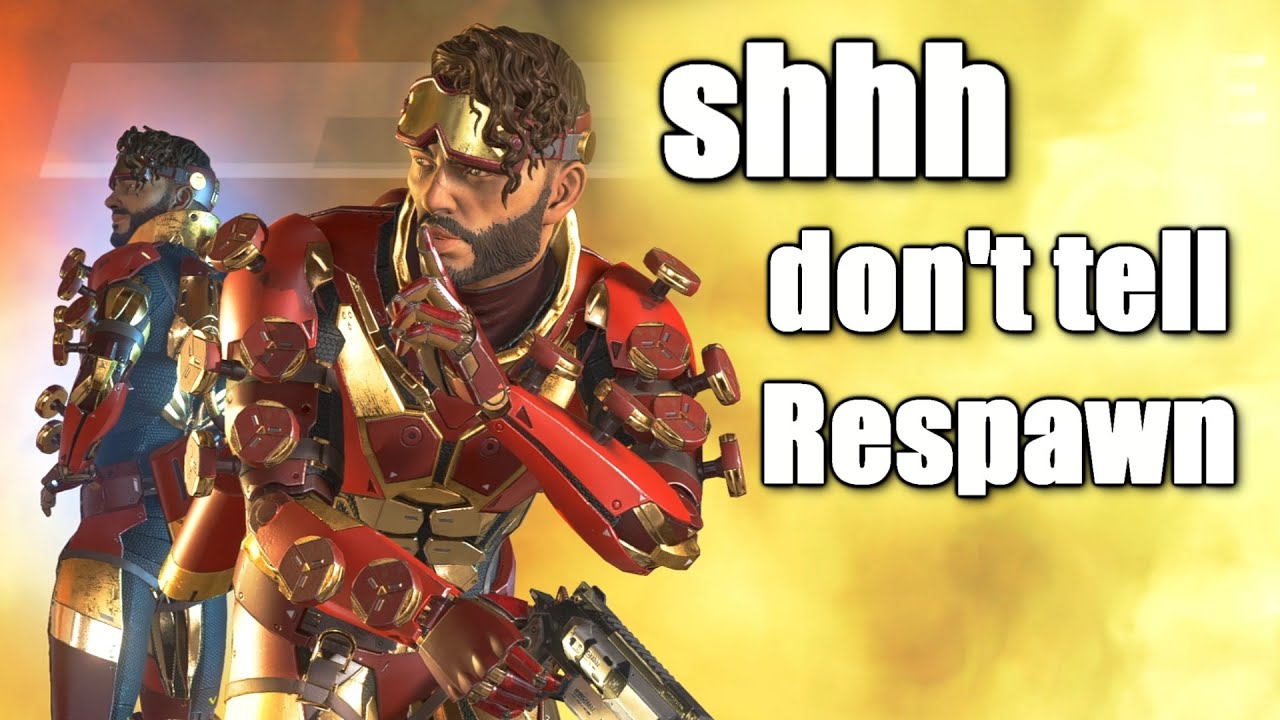 Using Mirage's SECRET BUFF in Apex Legends