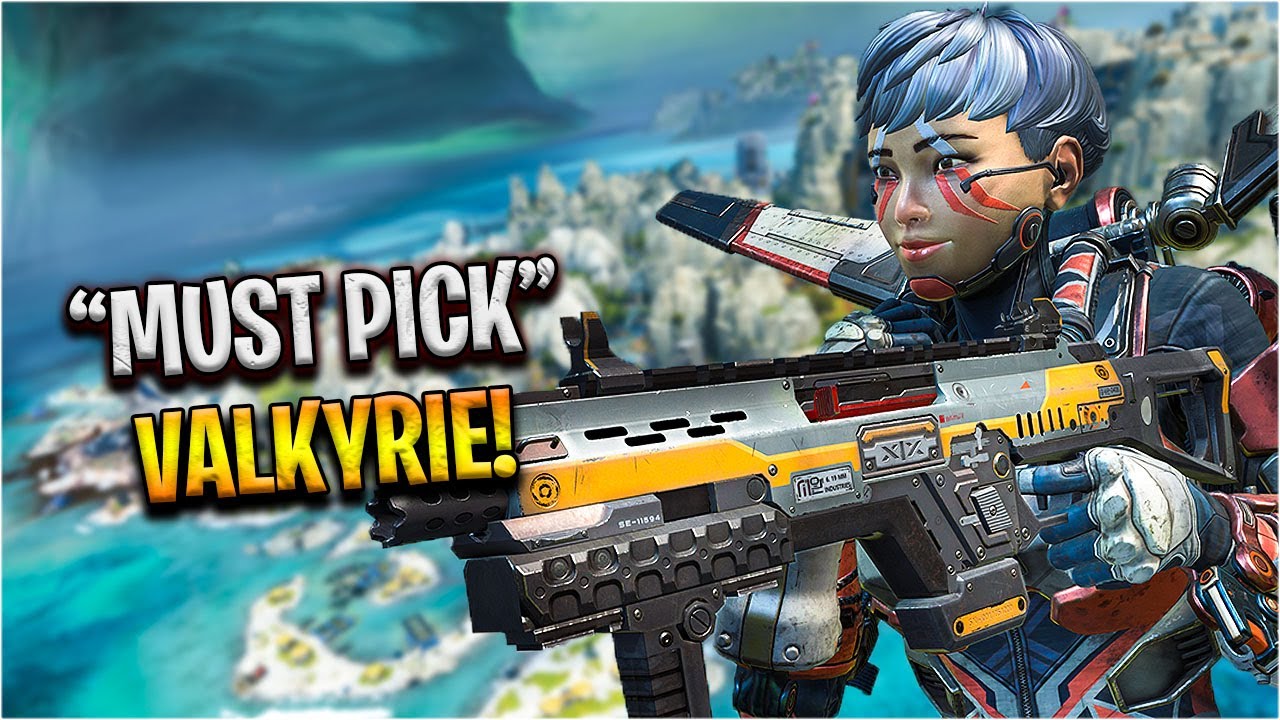 Valkyrie is INSANE on the new Storm Point map..