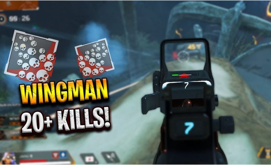 takin' out over 20 enemies with my Wingman!!