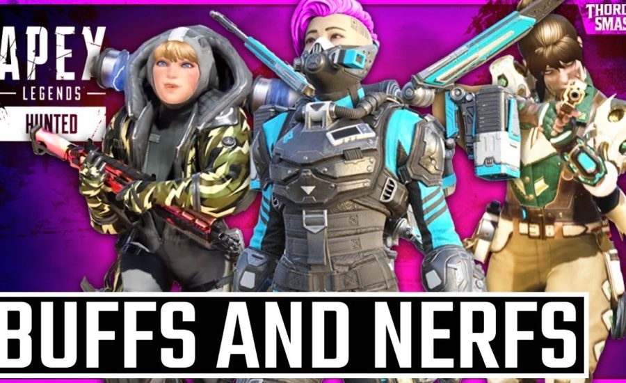 Apex Legends New Season 14 Buffs & Nerfs Reworks